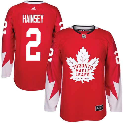 Adidas Maple Leafs #2 Ron Hainsey Red Team Canada Authentic Stitched NHL Jersey Adidas Maple Leafs #2 Ron Hainsey Red Team Canada Authentic Stitched NHL Jersey