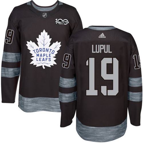 Adidas Maple Leafs #19 Joffrey Lupul Black 1917-2017 100th Anniversary Stitched NHL Jersey Adidas Maple Leafs #19 Joffrey Lupul Black 1917-2017 100th Anniversary Stitched NHL Jersey
