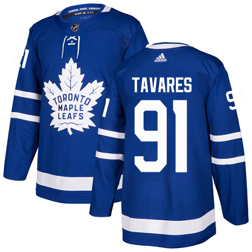 Adidas Maple Leafs #91 John Tavares Blue Home Authentic Stitched NHL Jersey Adidas Maple Leafs #91 John Tavares Blue Home Authentic Stitched NHL Jersey