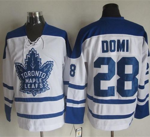 Maple Leafs #28 Tie Domi White CCM Throwback Winter Classic Stitched NHL Jersey Maple Leafs #28 Tie Domi White CCM Throwback Winter Classic Stitched NHL Jersey