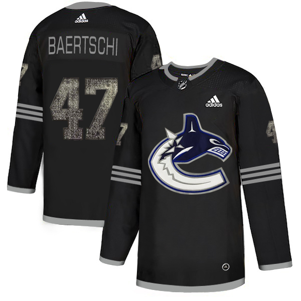 Adidas Canucks #47 Sven Baertschi Black Authentic Classic Stitched NHL Jersey Adidas Canucks #47 Sven Baertschi Black Authentic Classic Stitched NHL Jersey