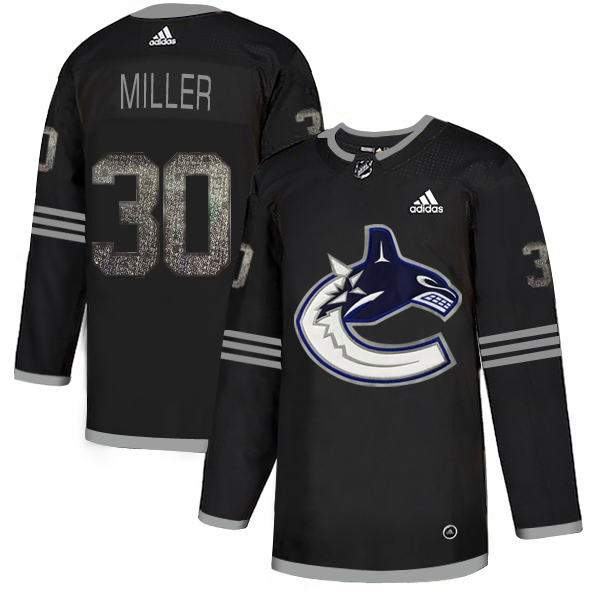 Adidas Canucks #30 Ryan Miller Black Authentic Classic Stitched NHL Jersey Adidas Canucks #30 Ryan Miller Black Authentic Classic Stitched NHL Jersey