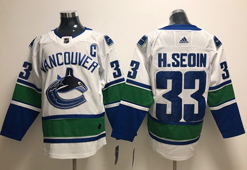 Adidas Canucks #33 Henrik Sedin White Road Authentic Stitched NHL Jersey Adidas Canucks #33 Henrik Sedin White Road Authentic Stitched NHL Jersey