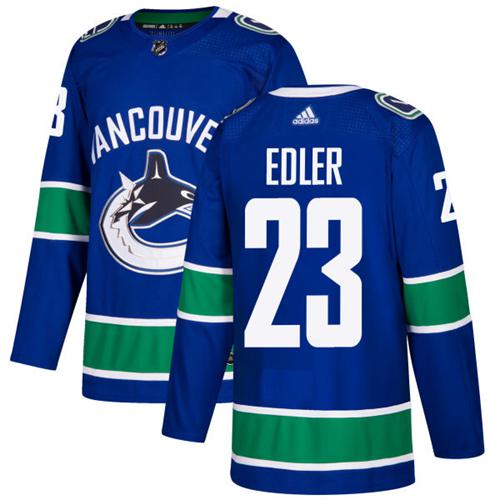 Adidas Canucks #23 Alexander Edler Blue Home Authentic Stitched NHL Jersey Adidas Canucks #23 Alexander Edler Blue Home Authentic Stitched NHL Jersey