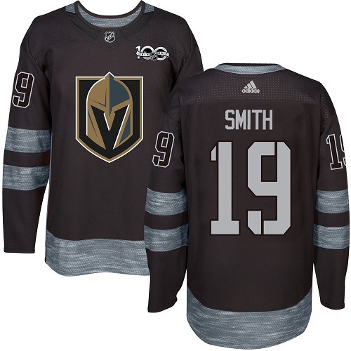 Adidas Golden Knights #19 Reilly Smith Black 1917-2017 100th Anniversary Stitched NHL Jersey Adidas Golden Knights #19 Reilly Smith Black 1917-2017 100th Anniversary Stitched NHL Jersey