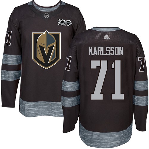 Adidas Golden Knights #71 William Karlsson Black 1917-2017 100th Anniversary Stitched NHL Jersey Adidas Golden Knights #71 William Karlsson Black 1917-2017 100th Anniversary Stitched NHL Jersey