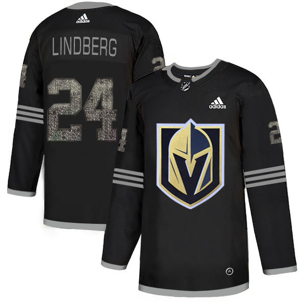 Adidas Golden Knights #24 Oscar Lindberg Black Authentic Classic Stitched NHL Jersey Adidas Golden Knights #24 Oscar Lindberg Black Authentic Classic Stitched NHL Jersey