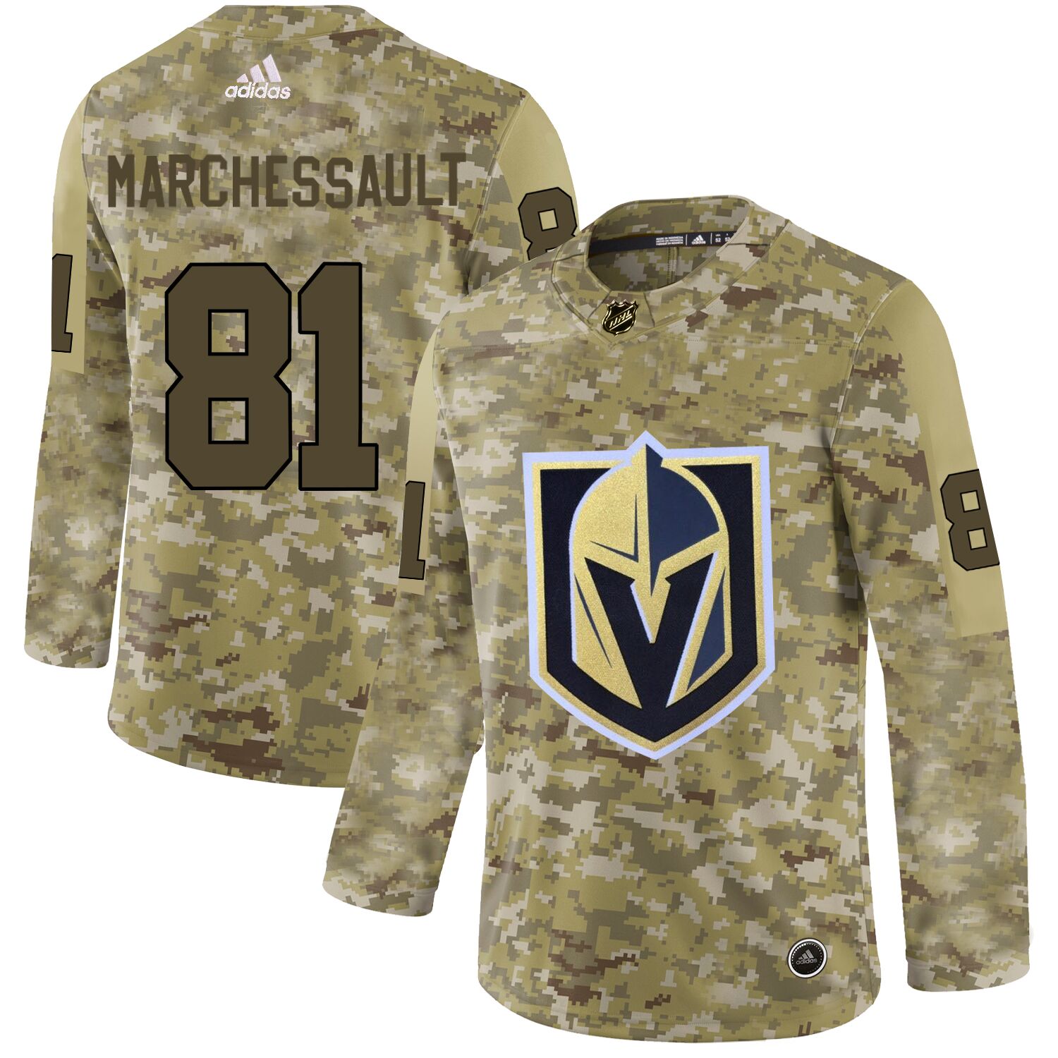 Adidas Golden Knights #81 Jonathan Marchessault Camo Authentic Stitched NHL Jersey Adidas Golden Knights #81 Jonathan Marchessault Camo Authentic Stitched NHL Jersey