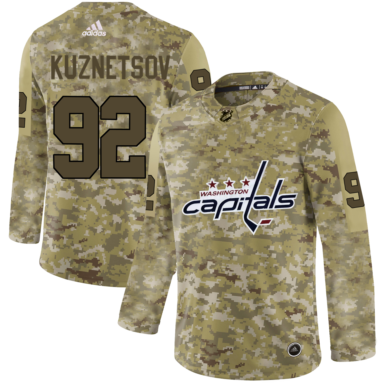 Adidas Capitals #92 Evgeny Kuznetsov Camo Authentic Stitched NHL Jersey Adidas Capitals #92 Evgeny Kuznetsov Camo Authentic Stitched NHL Jersey