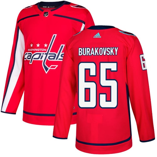 Adidas Capitals #65 Andre Burakovsky Red Home Authentic Stitched NHL Jersey Adidas Capitals #65 Andre Burakovsky Red Home Authentic Stitched NHL Jersey