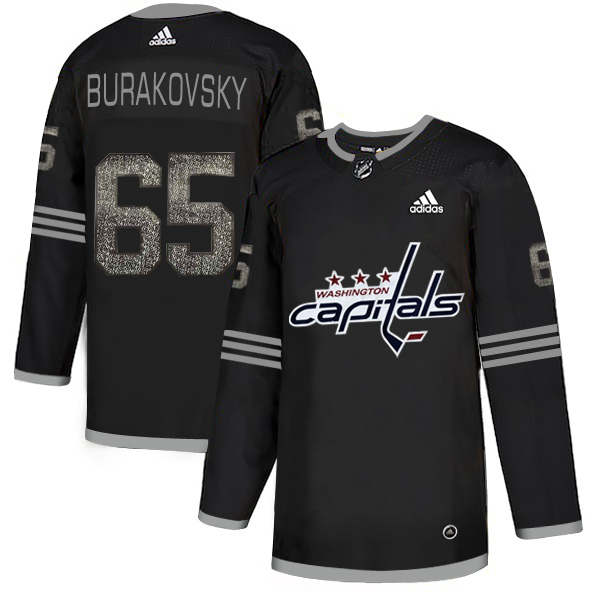 Adidas Capitals #65 Andre Burakovsky Black_1 Authentic Classic Stitched NHL Jersey Adidas Capitals #65 Andre Burakovsky Black_1 Authentic Classic Stitched NHL Jersey