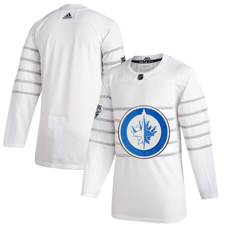 Men's Winnipeg Jets Adidas White 2020 NHL All-Star Game Authentic Jersey Men's Winnipeg Jets Adidas White 2020 NHL All-Star Game Authentic Jersey