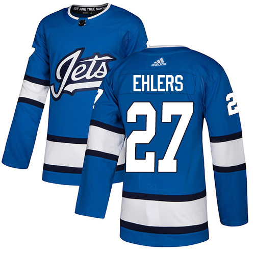 Adidas Jets #27 Nikolaj Ehlers Blue Alternate Authentic Stitched NHL Jersey Adidas Jets #27 Nikolaj Ehlers Blue Alternate Authentic Stitched NHL Jersey