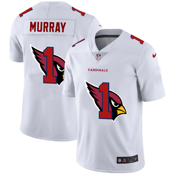 Men's Arizona Cardinals #1 Kyler Murray White NFL Stitched Jersey Men's Arizona Cardinals #1 Kyler Murray White NFL Stitched Jersey