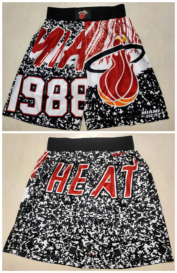 Men's Miami Heat Blue/Pink Shorts (Run Small) Men's Miami Heat Blue/Pink Shorts (Run Small)