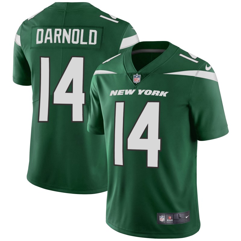 Men's New York Jets #14 Sam Darnold Green Vapor Untouchable Limited Stitched NFL Jersey Men's New York Jets #14 Sam Darnold Green Vapor Untouchable Limited Stitched NFL Jersey