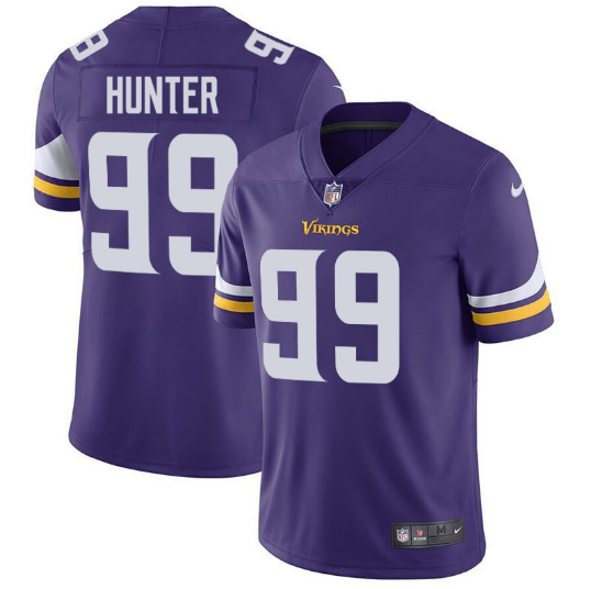 Men's Minnesota Vikings #99 Danielle Hunter Purple Vapor Untouchable Limited NFL Stitched Jersey Men's Minnesota Vikings #99 Danielle Hunter Purple Vapor Untouchable Limited NFL Stitched Jersey