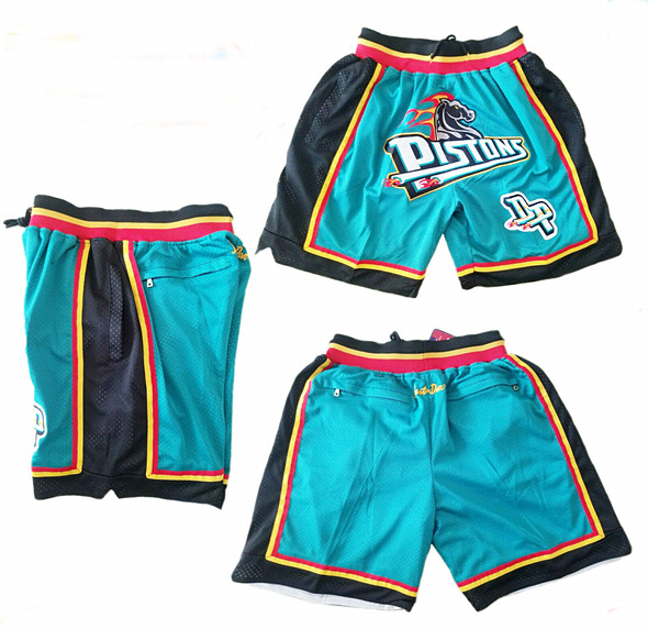 Men's Detroit Pistons Throwback Shorts (Run Small) Men's Detroit Pistons Throwback Shorts (Run Small)
