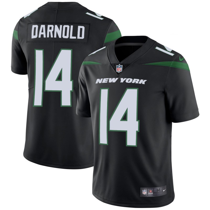 Men's New York Jets #14 Sam Darnold Black Vapor Untouchable Limited Stitched NFL Jersey Men's New York Jets #14 Sam Darnold Black Vapor Untouchable Limited Stitched NFL Jersey