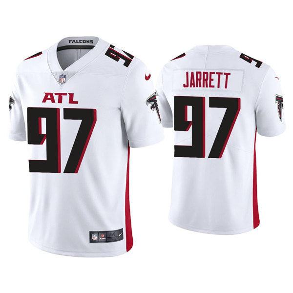 Men's Atlanta Falcons #97 Grady Jarrett 2020 White Vapor Untouchable Limited Stitched NFL Jersey Men's Atlanta Falcons #97 Grady Jarrett 2020 White Vapor Untouchable Limited Stitched NFL Jersey