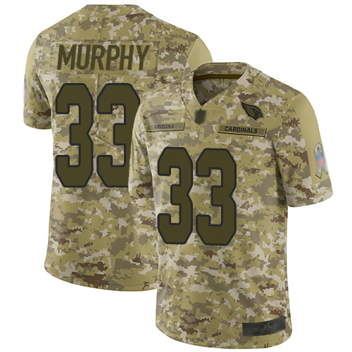 Nike Cardinals #33 Byron Murphy Camo Men's Stitched NFL Limited 2018 Salute to Service Jersey Nike Cardinals #33 Byron Murphy Camo Men's Stitched NFL Limited 2018 Salute to Service Jersey