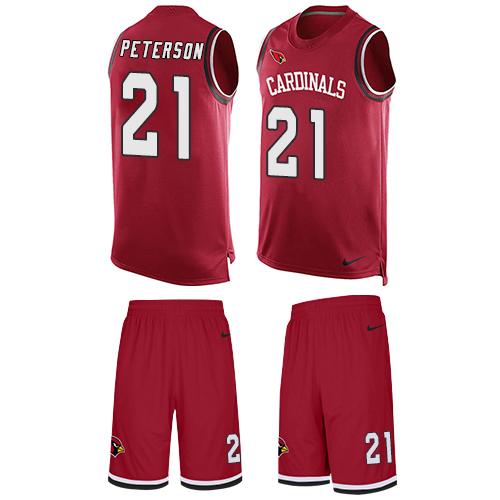 Nike Cardinals #21 Patrick Peterson Red Team Color Men's Stitched NFL Limited Tank Top Suit Jersey Nike Cardinals #21 Patrick Peterson Red Team Color Men's Stitched NFL Limited Tank Top Suit Jersey
