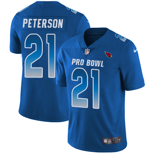 Nike Cardinals #21 Patrick Peterson Royal Men's Stitched NFL Limited NFC 2018 Pro Bowl Jersey Nike Cardinals #21 Patrick Peterson Royal Men's Stitched NFL Limited NFC 2018 Pro Bowl Jersey