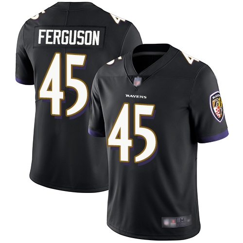 Nike Ravens #45 Jaylon Ferguson Black Alternate Men's Stitched NFL Vapor Untouchable Limited Jersey Nike Ravens #45 Jaylon Ferguson Black Alternate Men's Stitched NFL Vapor Untouchable Limited Jersey
