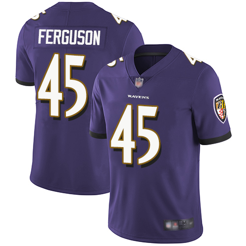 Nike Ravens #45 Jaylon Ferguson Purple Team Color Men's Stitched NFL Vapor Untouchable Limited Jersey Nike Ravens #45 Jaylon Ferguson Purple Team Color Men's Stitched NFL Vapor Untouchable Limited Jersey