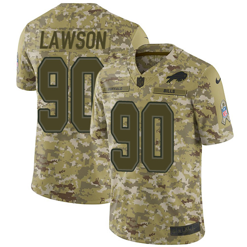 Nike Bills #90 Shaq Lawson Camo Men's Stitched NFL Limited 2018 Salute To Service Jersey Nike Bills #90 Shaq Lawson Camo Men's Stitched NFL Limited 2018 Salute To Service Jersey