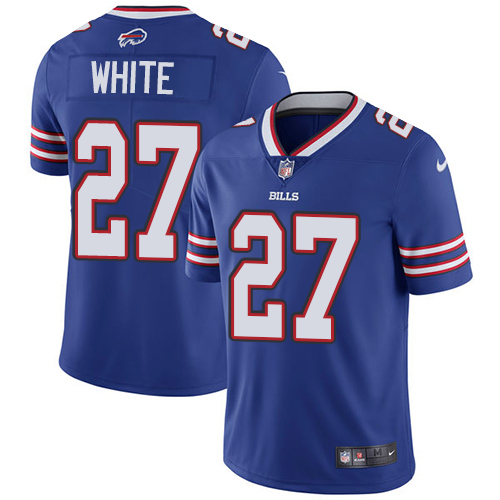 Nike Bills #27 Tre'Davious White Royal Blue Team Color Men's Stitched NFL Vapor Untouchable Limited Jersey Nike Bills #27 Tre'Davious White Royal Blue Team Color Men's Stitched NFL Vapor Untouchable Limited Jersey