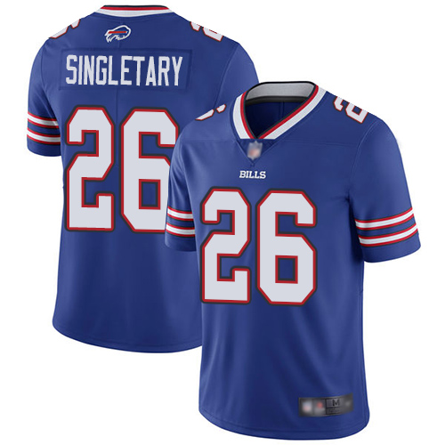 Nike Bills #26 Devin Singletary Royal Blue Team Color Men's Stitched NFL Vapor Untouchable Limited Jersey Nike Bills #26 Devin Singletary Royal Blue Team Color Men's Stitched NFL Vapor Untouchable Limited Jersey