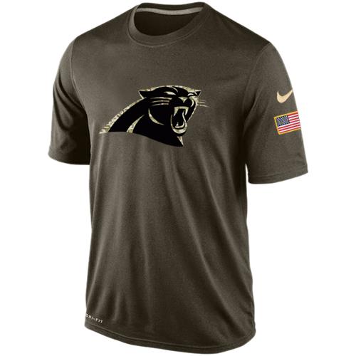 Men's Carolina Panthers Salute To Service Nike Dri-FIT T-Shirt Men's Carolina Panthers Salute To Service Nike Dri-FIT T-Shirt