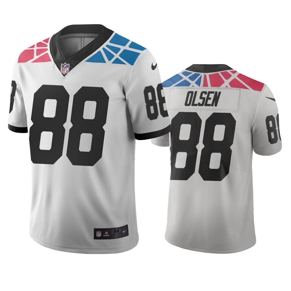 Carolina Panthers #88 Greg Olsen White Vapor Limited City Edition NFL Jersey Carolina Panthers #88 Greg Olsen White Vapor Limited City Edition NFL Jersey
