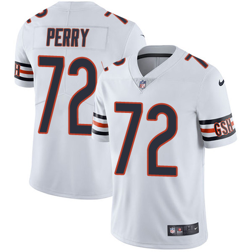 Nike Bears #72 William Perry White Men's Stitched NFL Vapor Untouchable Limited Jersey Nike Bears #72 William Perry White Men's Stitched NFL Vapor Untouchable Limited Jersey