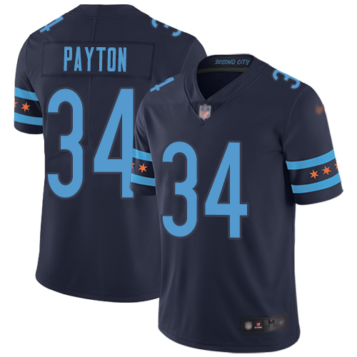 Nike Bears #34 Walter Payton Navy Blue Team Color Men's Stitched NFL Limited City Edition Jersey Nike Bears #34 Walter Payton Navy Blue Team Color Men's Stitched NFL Limited City Edition Jersey