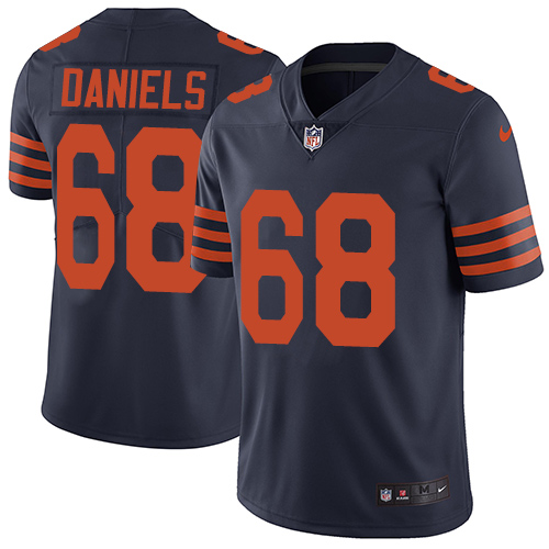 Nike Bears #68 James Daniels Navy Blue Alternate Men's Stitched NFL Vapor Untouchable Limited Jersey Nike Bears #68 James Daniels Navy Blue Alternate Men's Stitched NFL Vapor Untouchable Limited Jersey