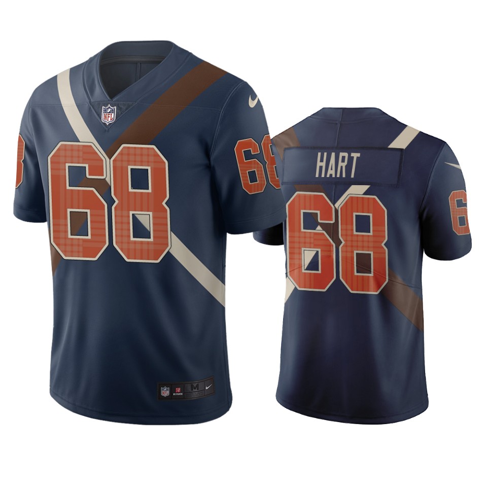 Cincinnati Bengals #68 Bobby Hart Navy Vapor Limited City Edition NFL Jersey Cincinnati Bengals #68 Bobby Hart Navy Vapor Limited City Edition NFL Jersey