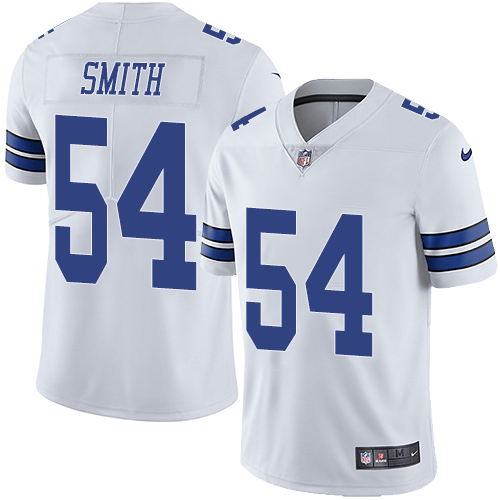 Nike Cowboys #54 Jaylon Smith White Men's Stitched NFL Vapor Untouchable Limited Jersey Nike Cowboys #54 Jaylon Smith White Men's Stitched NFL Vapor Untouchable Limited Jersey