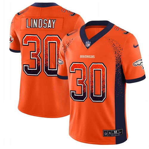 Nike Broncos #30 Phillip Lindsay Orange Team Color Men's Stitched NFL Limited Rush Drift Fashion Jersey Nike Broncos #30 Phillip Lindsay Orange Team Color Men's Stitched NFL Limited Rush Drift Fashion Jersey
