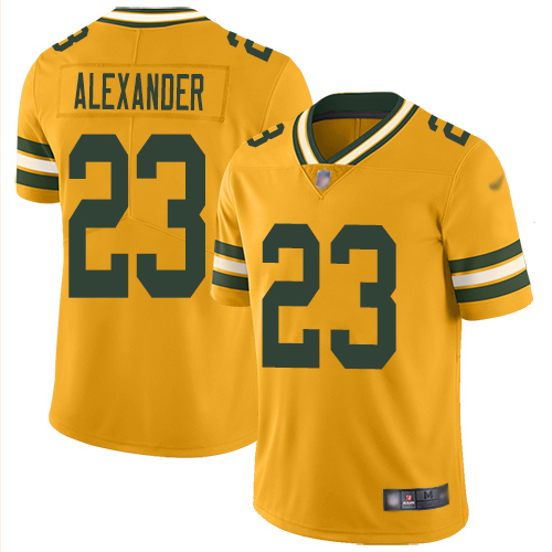 Nike Packers #23 Jaire Alexander Gold Men's Stitched NFL Limited Inverted Legend Jersey Nike Packers #23 Jaire Alexander Gold Men's Stitched NFL Limited Inverted Legend Jersey