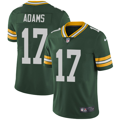 Nike Packers #17 Davante Adams Green Team Color Men's Stitched NFL Vapor Untouchable Limited Jersey Nike Packers #17 Davante Adams Green Team Color Men's Stitched NFL Vapor Untouchable Limited Jersey