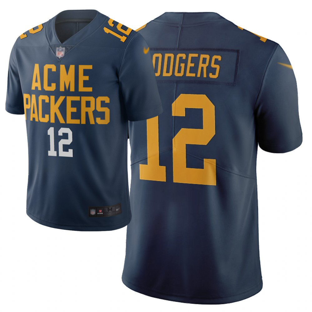 Nike Packers #12 Aaron Rodgers Navy Men's Stitched NFL Limited City Edition Jersey Nike Packers #12 Aaron Rodgers Navy Men's Stitched NFL Limited City Edition Jersey