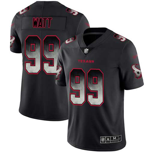 Nike Texans #99 J.J. Watt Black Men's Stitched NFL Vapor Untouchable Limited Smoke Fashion Jersey Nike Texans #99 J.J. Watt Black Men's Stitched NFL Vapor Untouchable Limited Smoke Fashion Jersey