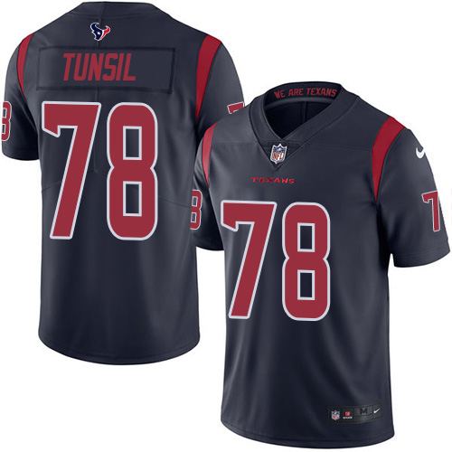 Nike Texans #78 Laremy Tunsil Navy Blue Men's Stitched NFL Limited Rush Jersey Nike Texans #78 Laremy Tunsil Navy Blue Men's Stitched NFL Limited Rush Jersey