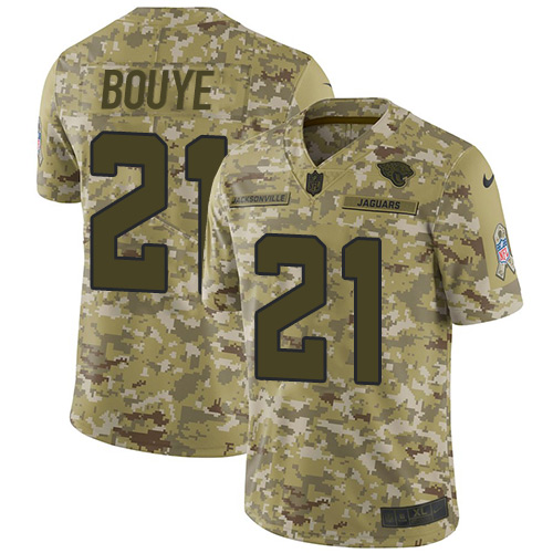 Nike Jaguars #21 A.J. Bouye Camo Men's Stitched NFL Limited 2018 Salute To Service Jersey Nike Jaguars #21 A.J. Bouye Camo Men's Stitched NFL Limited 2018 Salute To Service Jersey