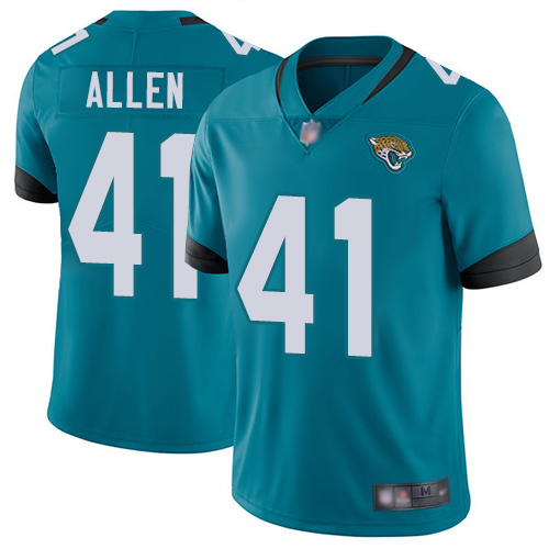 Nike Jaguars #41 Josh Allen Teal Green Alternate Men's Stitched NFL Vapor Untouchable Limited Jersey Nike Jaguars #41 Josh Allen Teal Green Alternate Men's Stitched NFL Vapor Untouchable Limited Jersey