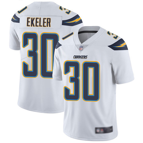 Nike Chargers #30 Austin Ekeler White Men's Stitched NFL Vapor Untouchable Limited Jersey Nike Chargers #30 Austin Ekeler White Men's Stitched NFL Vapor Untouchable Limited Jersey