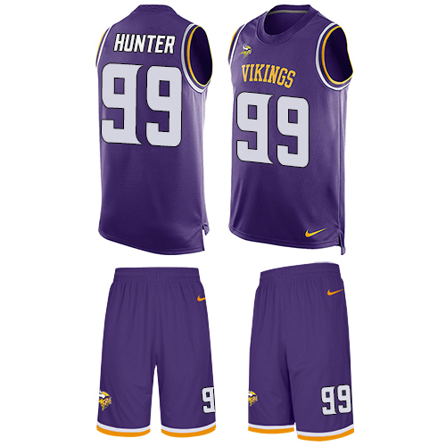 Nike Vikings #99 Danielle Hunter Purple Team Color Men's Stitched NFL Limited Tank Top Suit Jersey Nike Vikings #99 Danielle Hunter Purple Team Color Men's Stitched NFL Limited Tank Top Suit Jersey