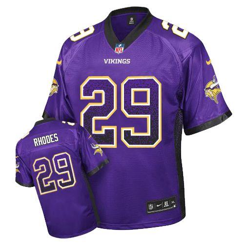 Nike Vikings #29 Xavier Rhodes Purple Team Color Men's Stitched NFL Elite Drift Fashion Jersey Nike Vikings #29 Xavier Rhodes Purple Team Color Men's Stitched NFL Elite Drift Fashion Jersey
